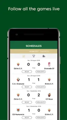 Elche CF Official App android App screenshot 3